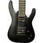 Used Jackson JS22-7 Dinky 7 String Satin Black Solid Body Electric Guitar