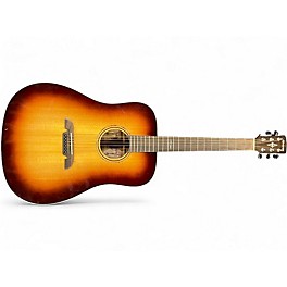 Used Alvarez AD610 Dreadnought Tabaco bust Acoustic Electric Guitar