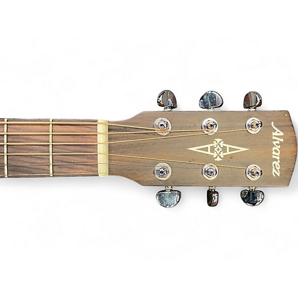 Used Alvarez AD610 Dreadnought Tabaco bust Acoustic Electric Guitar