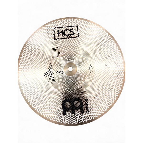 Used MEINL 14in HCS PRACTICE HI-HAT PAIR Cymbal