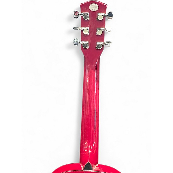 Used Fender MA-1 Pink Acoustic Guitar