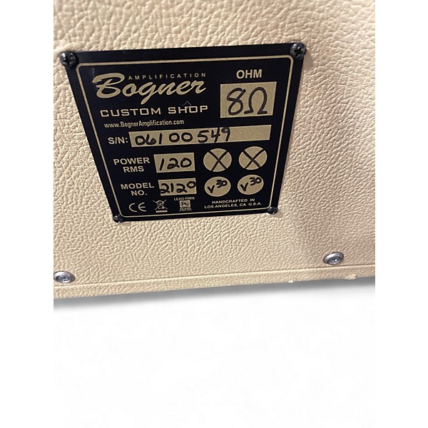 Used Bogner 2120 CAB Guitar Cabinet