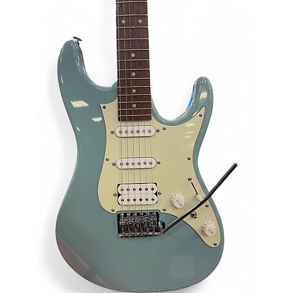 Used Ibanez AZES40 Mint Green Solid Body Electric Guitar