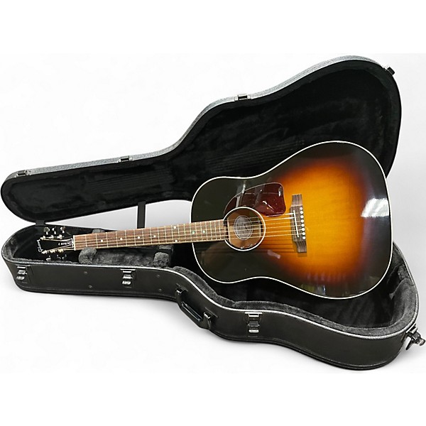 Used Gibson J45 Standard Sunburst Acoustic Electric Guitar
