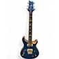 Used PRS SE Custom 22 Semi Hollow Body Blue Solid Body Electric Guitar thumbnail