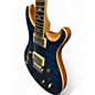 Used PRS SE Custom 22 Semi Hollow Body Blue Solid Body Electric Guitar
