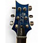 Used PRS SE Custom 22 Semi Hollow Body Blue Solid Body Electric Guitar