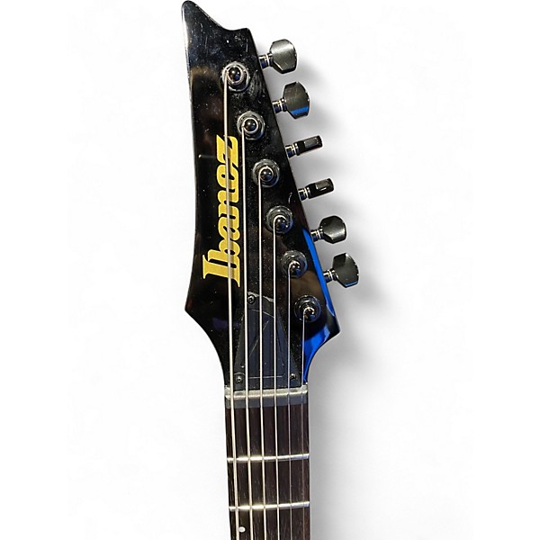 Used Ibanez RGR52ET-BK Axe Design Lab Black Solid Body Electric Guitar