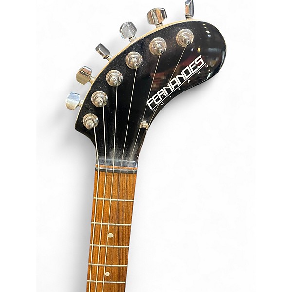 Used Fernandes NOMAD DELUXE HOT ROD DELUXE FLAME Solid Body Electric Guitar