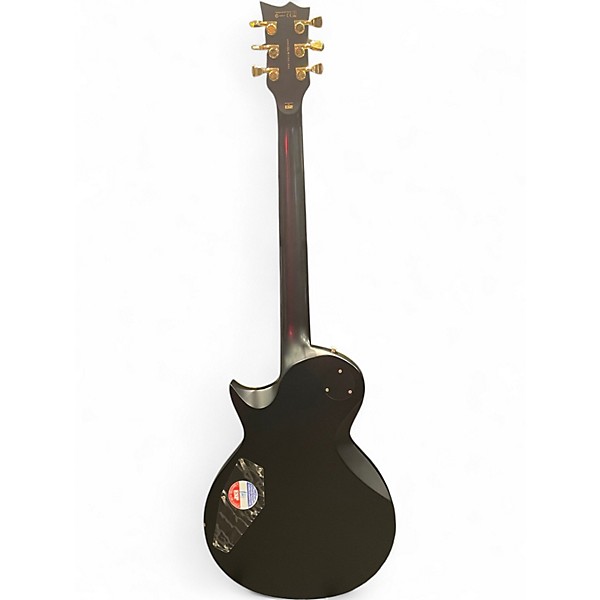 Used 2017 ESP LTD EC1000 Deluxe Flat Black Solid Body Electric Guitar
