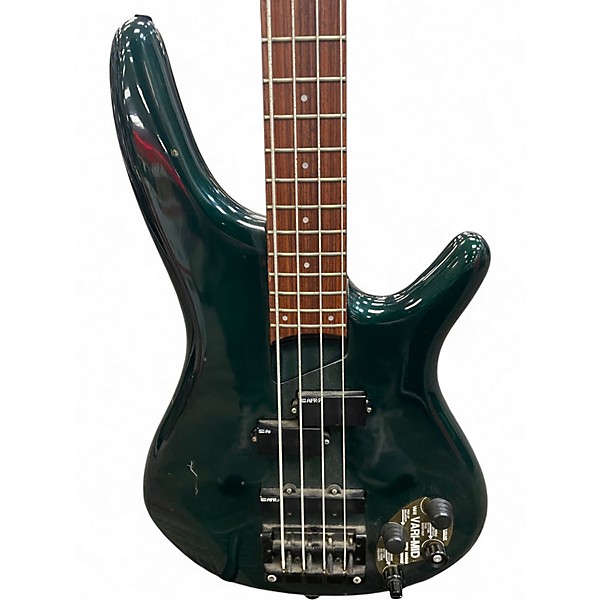 Used Ibanez SR800 Green Electric Bass Guitar