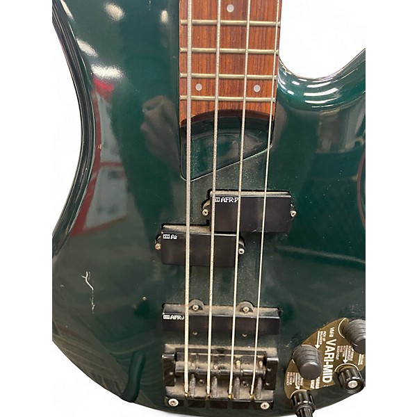 Used Ibanez SR800 Green Electric Bass Guitar