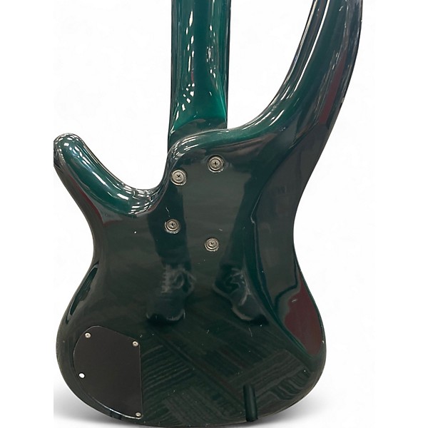 Used Ibanez SR800 Green Electric Bass Guitar