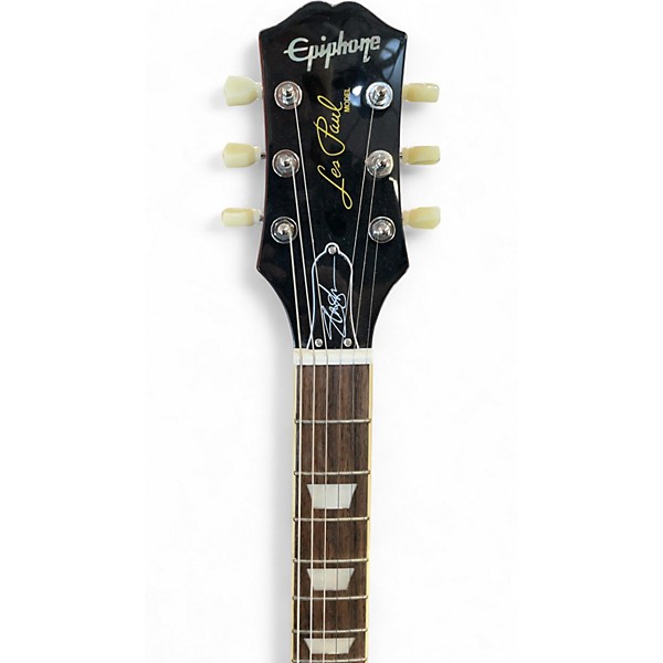 Used 2020s Epiphone Slash Les Paul Standard Vermillion Solid Body Electric Guitar