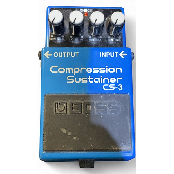 Used BOSS CS-3 Compression Sustainer Effect Pedal