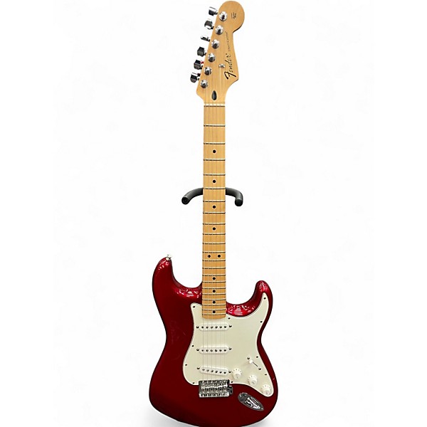 Used 2009 Fender Standard Stratocaster Midnight Wine Solid Body Electric Guitar