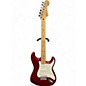 Used 2009 Fender Standard Stratocaster Midnight Wine Solid Body Electric Guitar thumbnail