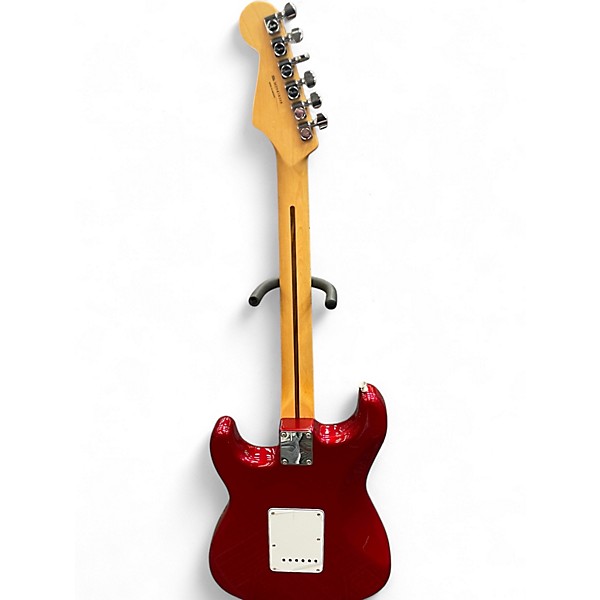 Used 2009 Fender Standard Stratocaster Midnight Wine Solid Body Electric Guitar