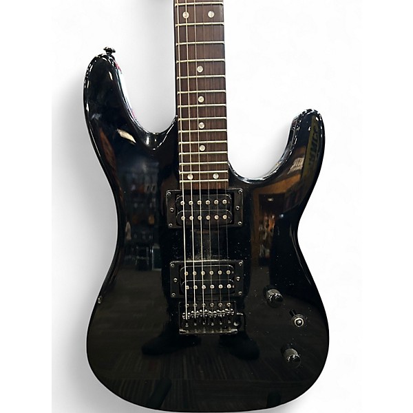 Used Dean Vendetta Black Solid Body Electric Guitar