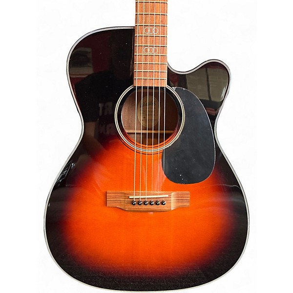 Used Blueridge BR343CE Contemporary Series 000 2 Color Sunburst Acoustic Electric Guitar