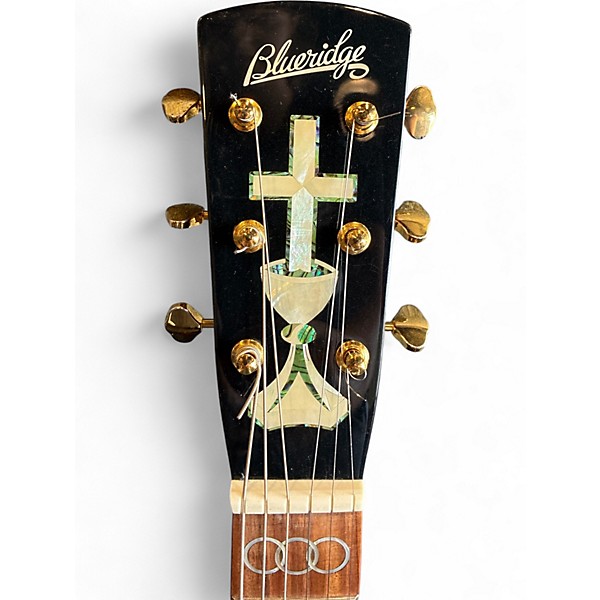 Used Blueridge BR343CE Contemporary Series 000 2 Color Sunburst Acoustic Electric Guitar