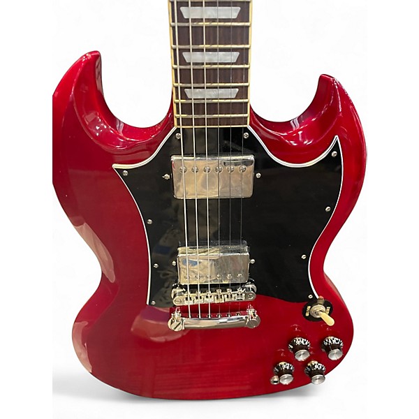 Used 2025 Epiphone SG Standard Cherry Solid Body Electric Guitar