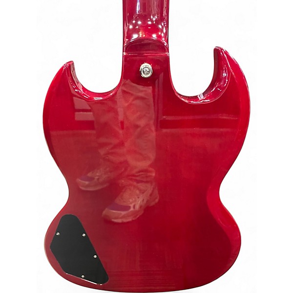 Used 2025 Epiphone SG Standard Cherry Solid Body Electric Guitar