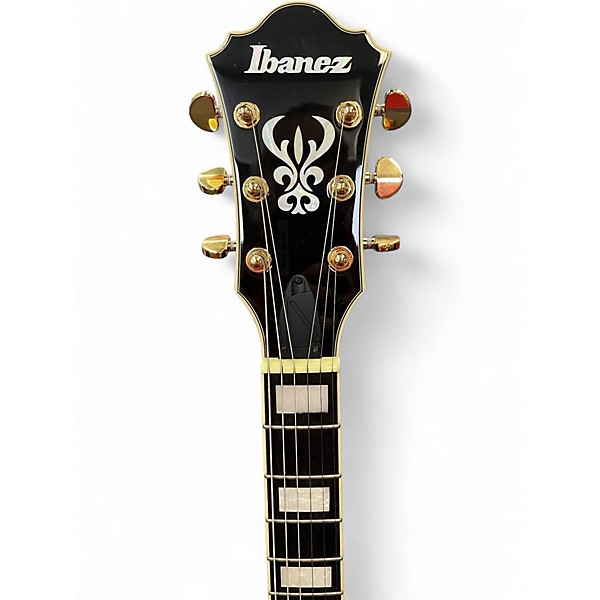 Used Ibanez AS93BC Black Hollow Body Electric Guitar