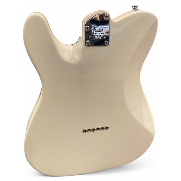 Used 2020 Fender American Ultra Telecaster Pearl White Solid Body Electric Guitar