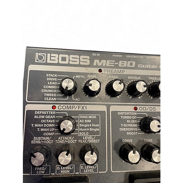 Used BOSS ME80 Guitar Multi Effect Processor