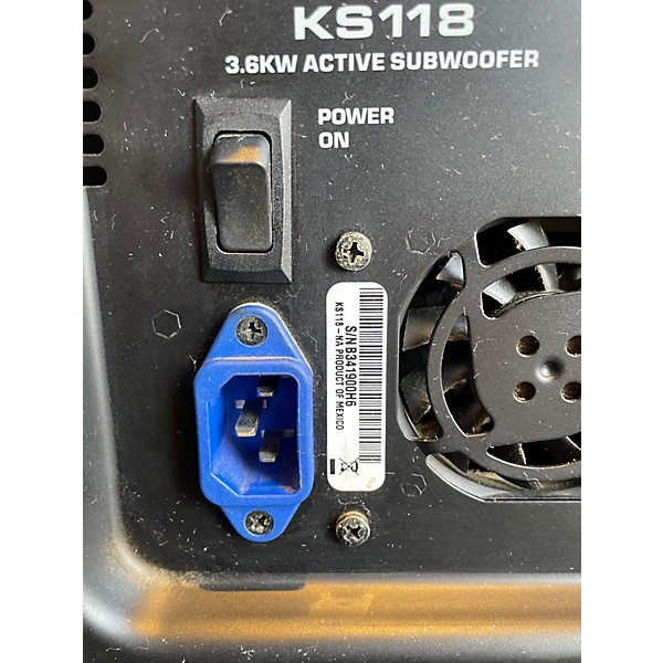 Used QSC KS118 Powered Subwoofer