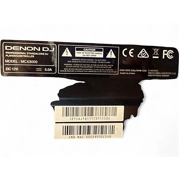 Used Denon DJ MCX8000 DJ Controller