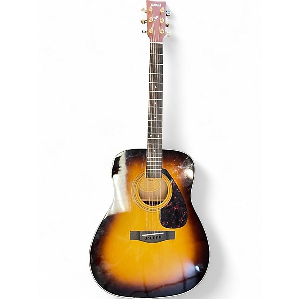 Used Yamaha F335 2 Tone Sunburst Acoustic Guitar