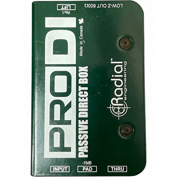 Used Radial Engineering pro di Direct Box
