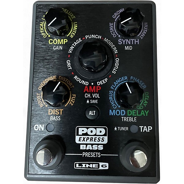 Used Line 6 bass pod express Effect Processor