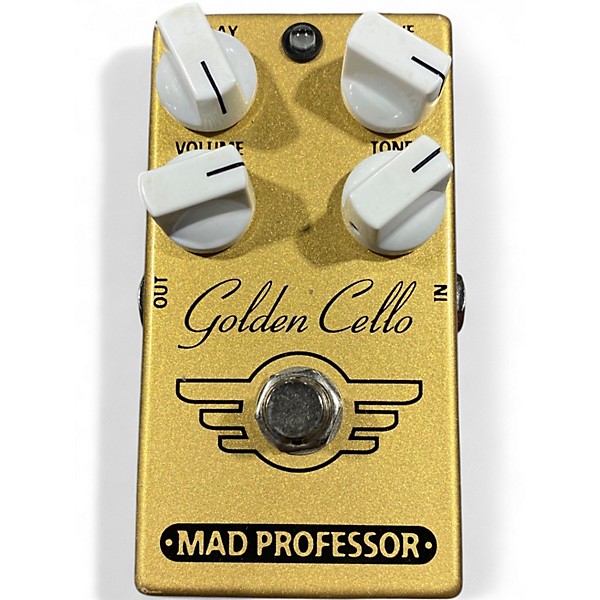 Used Mad Professor Golden Cello Delay Overdrive Effect Pedal