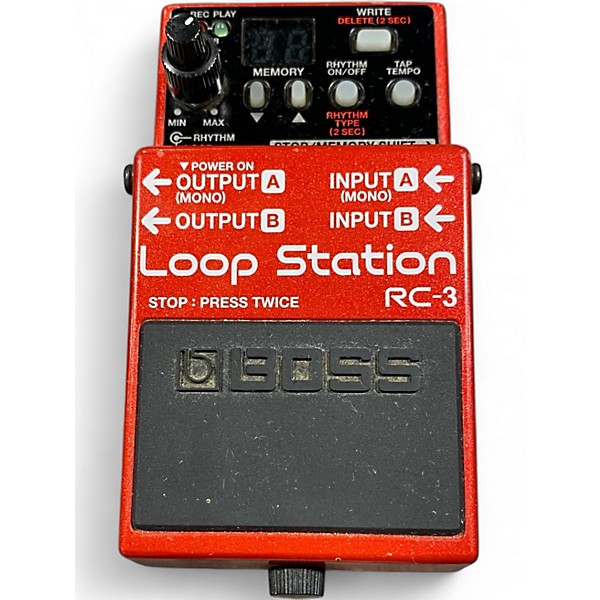 Used BOSS RC3 Loop Station Pedal