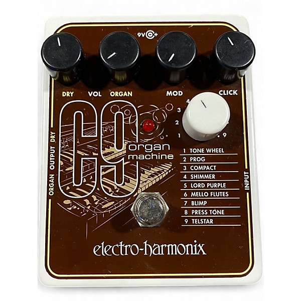 Used Electro-Harmonix C9 Organ Machine Effect Pedal