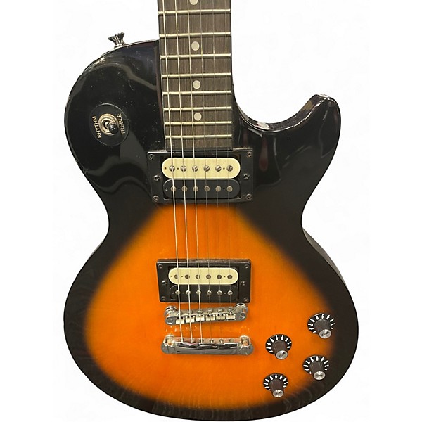 Used Epiphone Studio LT 2 Tone Sunburst Solid Body Electric Guitar
