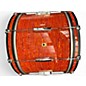 Used Ludwig 3 Piece Club Date USA Fab Limited Edition Mod Orange Drum Kit