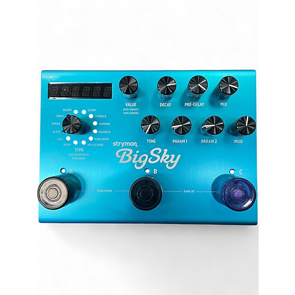 Used Strymon Bigsky Reverb Effect Pedal