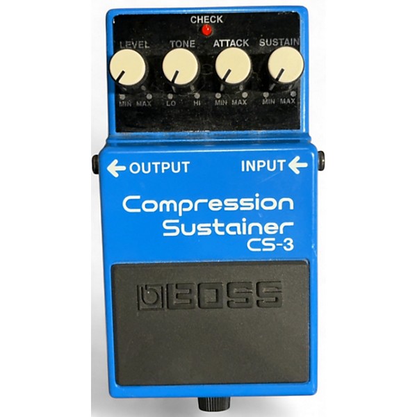 Used BOSS CS-3 Compression Sustainer Effect Pedal
