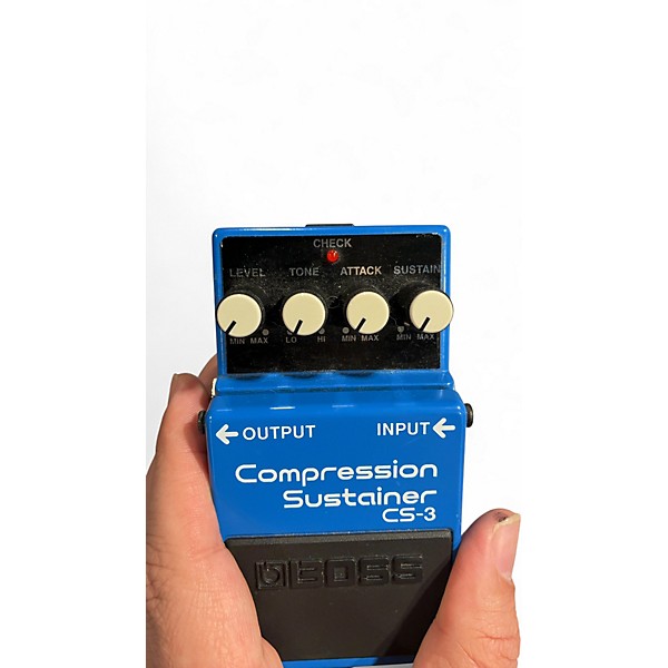 Used BOSS CS-3 Compression Sustainer Effect Pedal