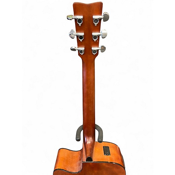 Used Yamaha FGX800C Tobacco Burst Acoustic Electric Guitar