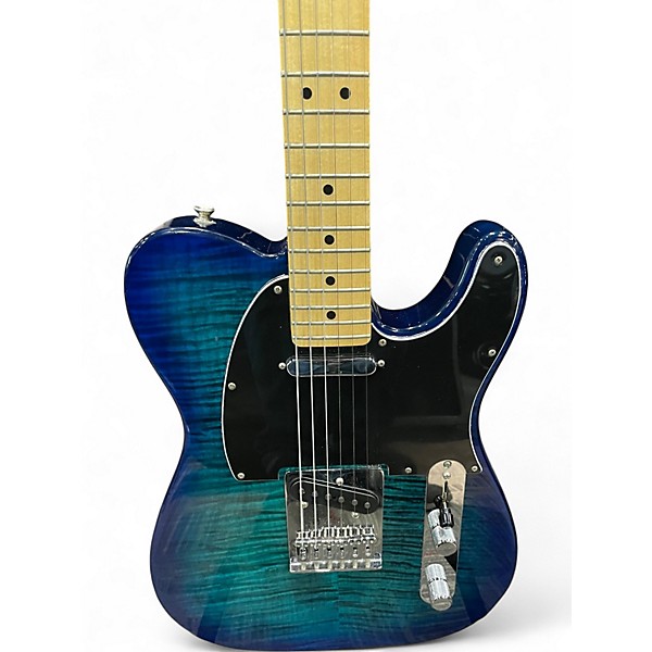 Used Fender Player Plus Telecaster Plus Top Blue Burst Solid Body Electric Guitar