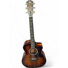 Used Taylor 224CEKDLX Natural Acoustic Electric Guitar