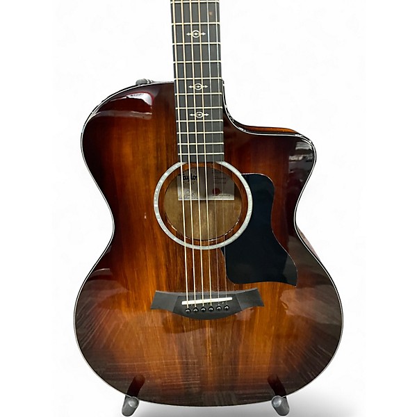 Used Taylor 224CEKDLX Natural Acoustic Electric Guitar