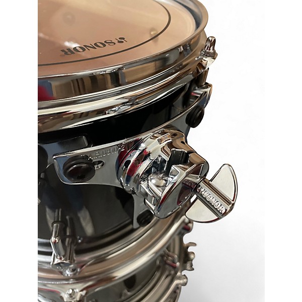 Used SONOR 5 Piece Select Force Studio 5 Piece Black Drum Kit