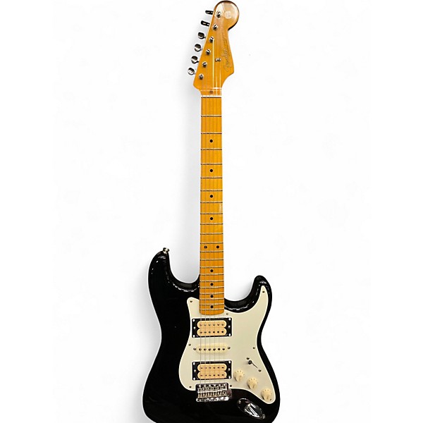 Used Fender Dave Murray Signature Stratocaster Black Solid Body Electric Guitar