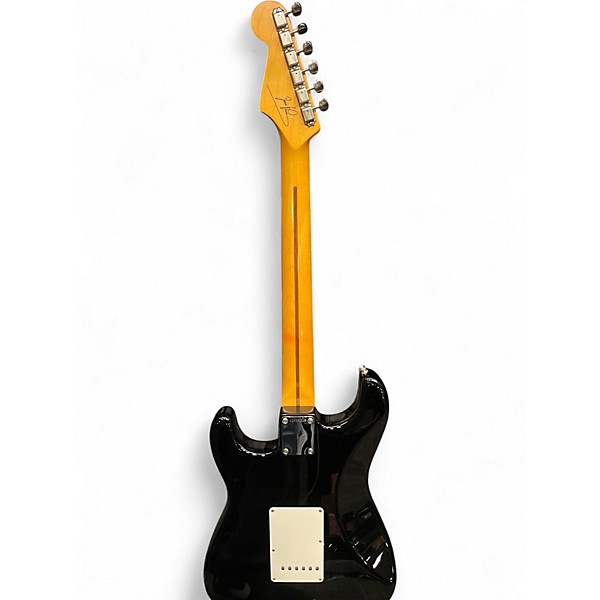 Used Fender Dave Murray Signature Stratocaster Black Solid Body Electric Guitar